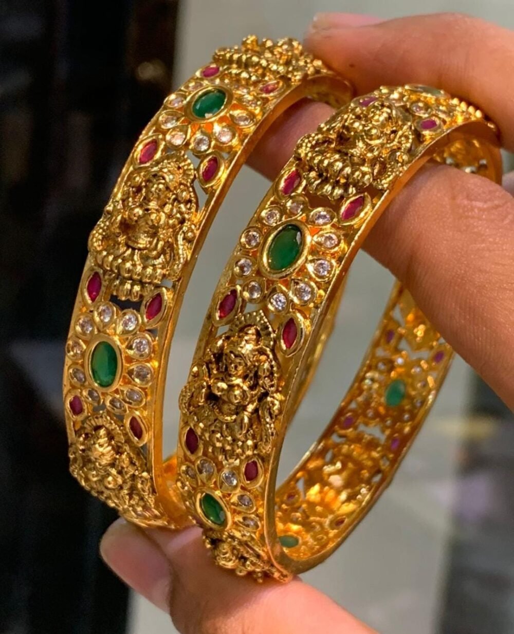 Premium lakshmi devi bangles